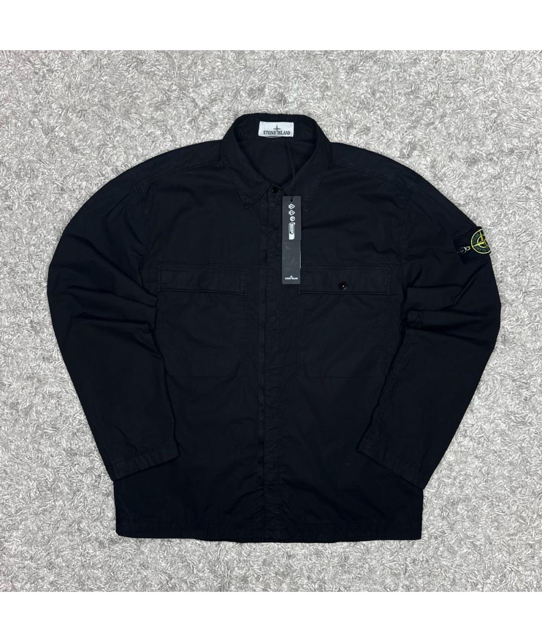 STONE ISLAND Черная куртка, фото 6