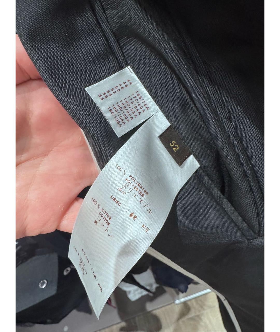 LOUIS VUITTON Черная куртка, фото 4