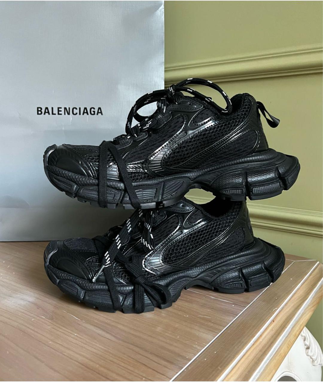 BALENCIAGA Черные кроссовки, фото 9