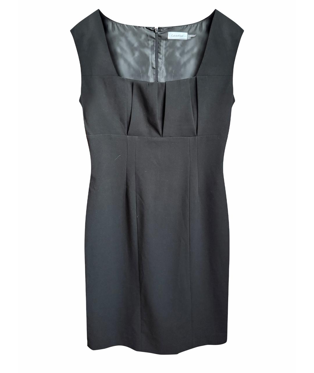 CALVIN KLEIN Черное коктейльное платье, фото 1