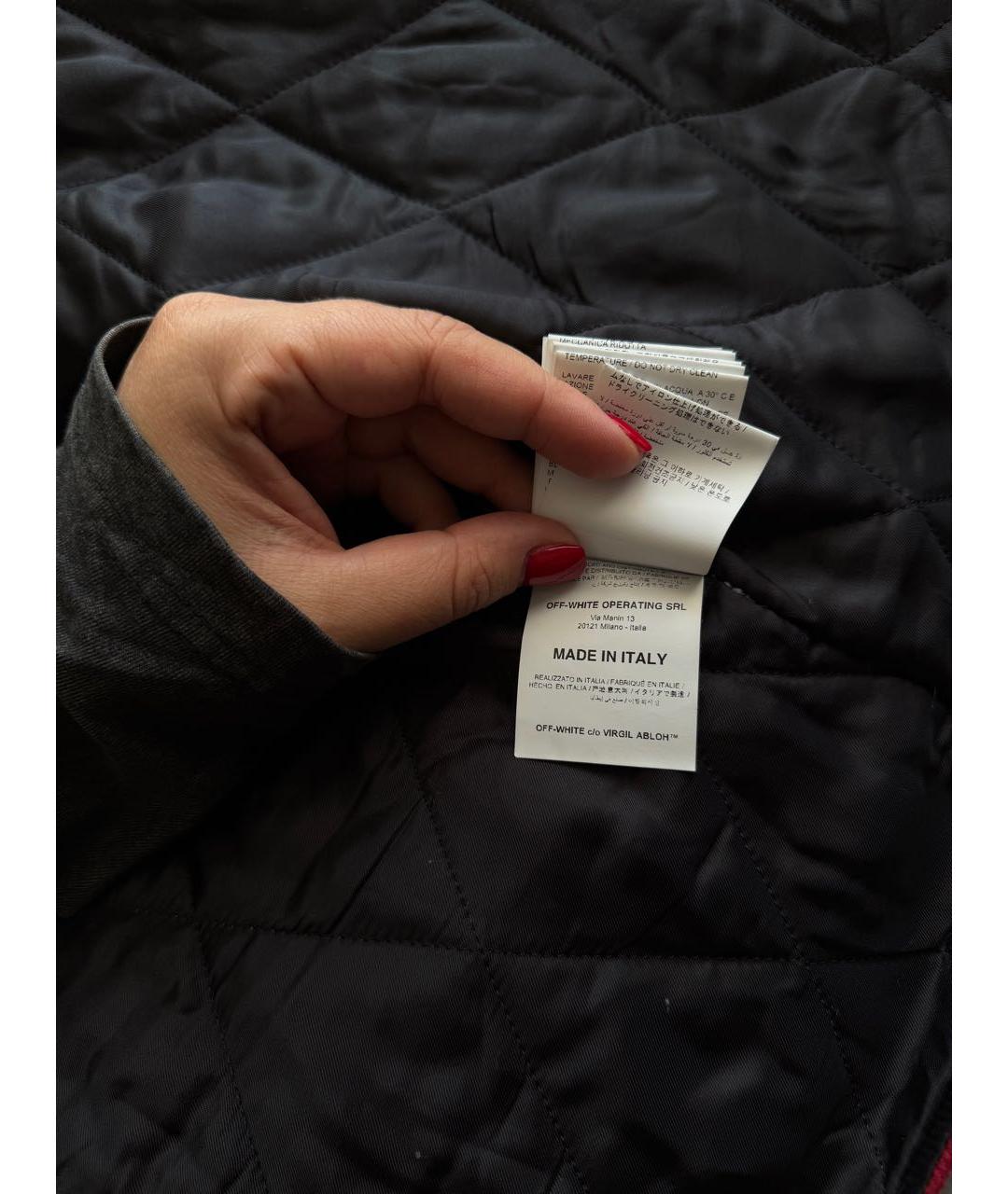 OFF-WHITE Красная куртка, фото 7