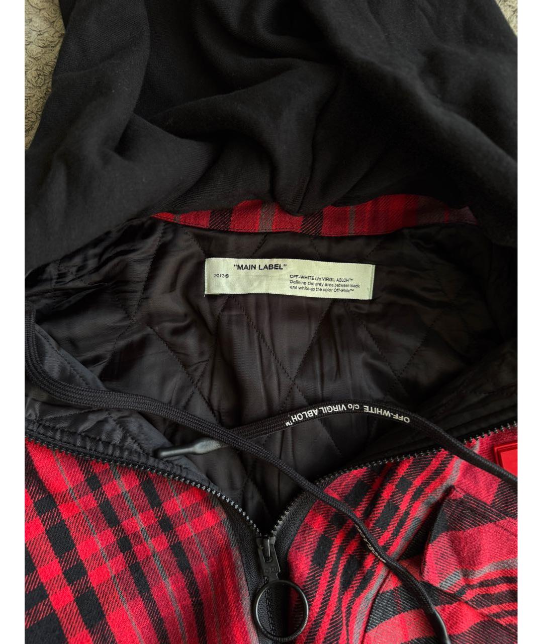 OFF-WHITE Красная куртка, фото 3