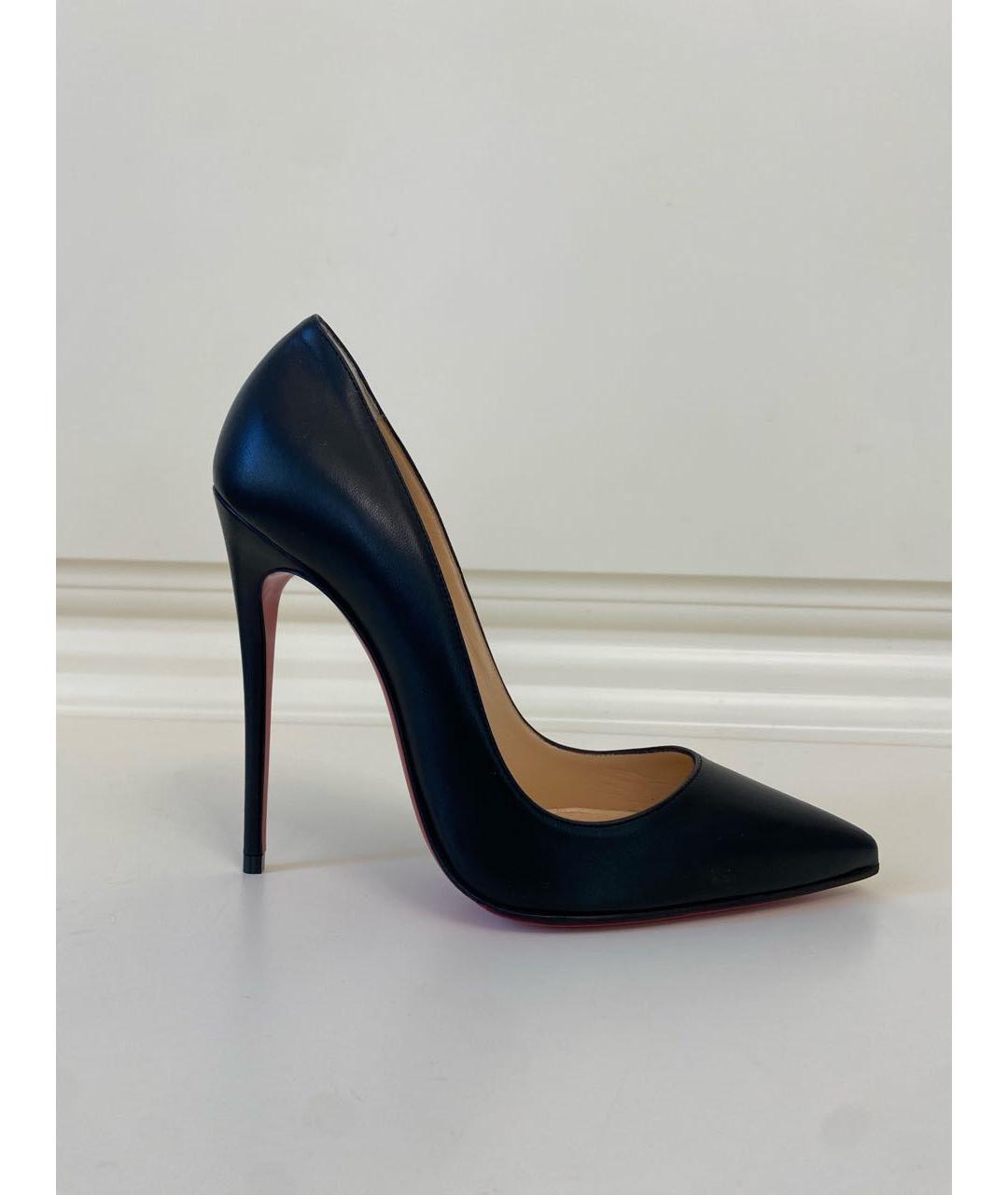 CHRISTIAN LOUBOUTIN Красные кожаные туфли, фото 6