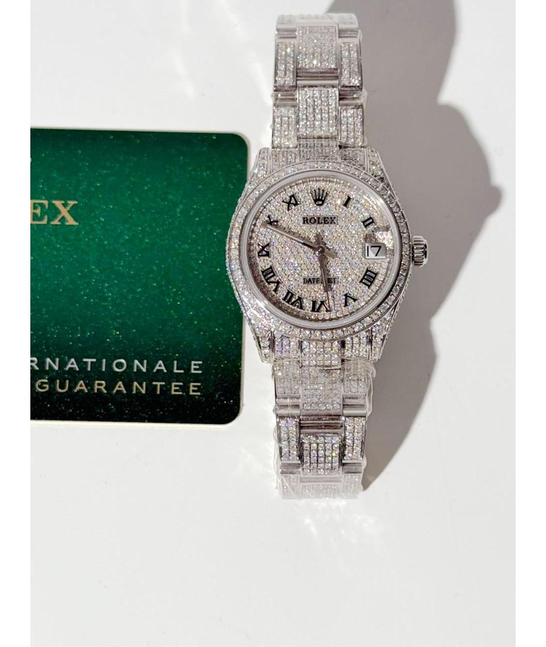 ROLEX Серебряные часы, фото 6