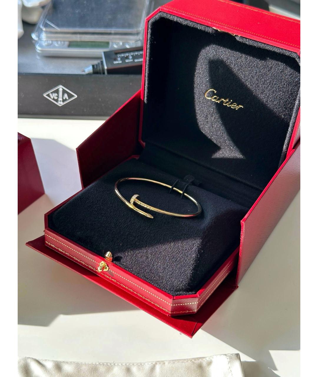 CARTIER Золотой браслет из желтого золота, фото 3