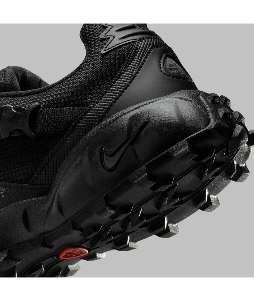 NIKE ACG Черные низкие кроссовки / кеды, фото 8