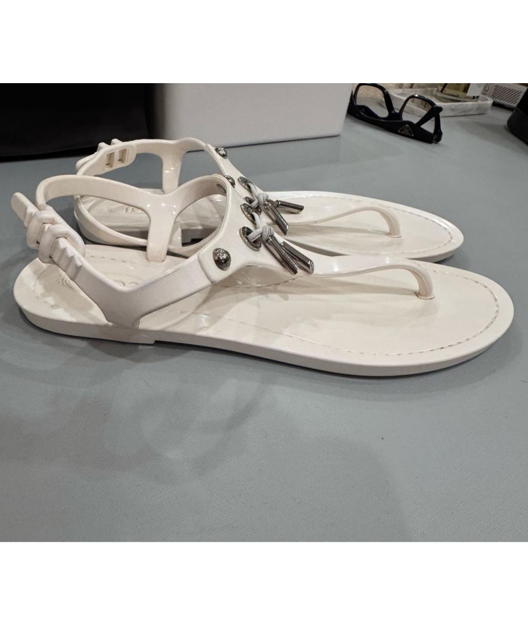 TOD'S Белые сандалии, фото 9