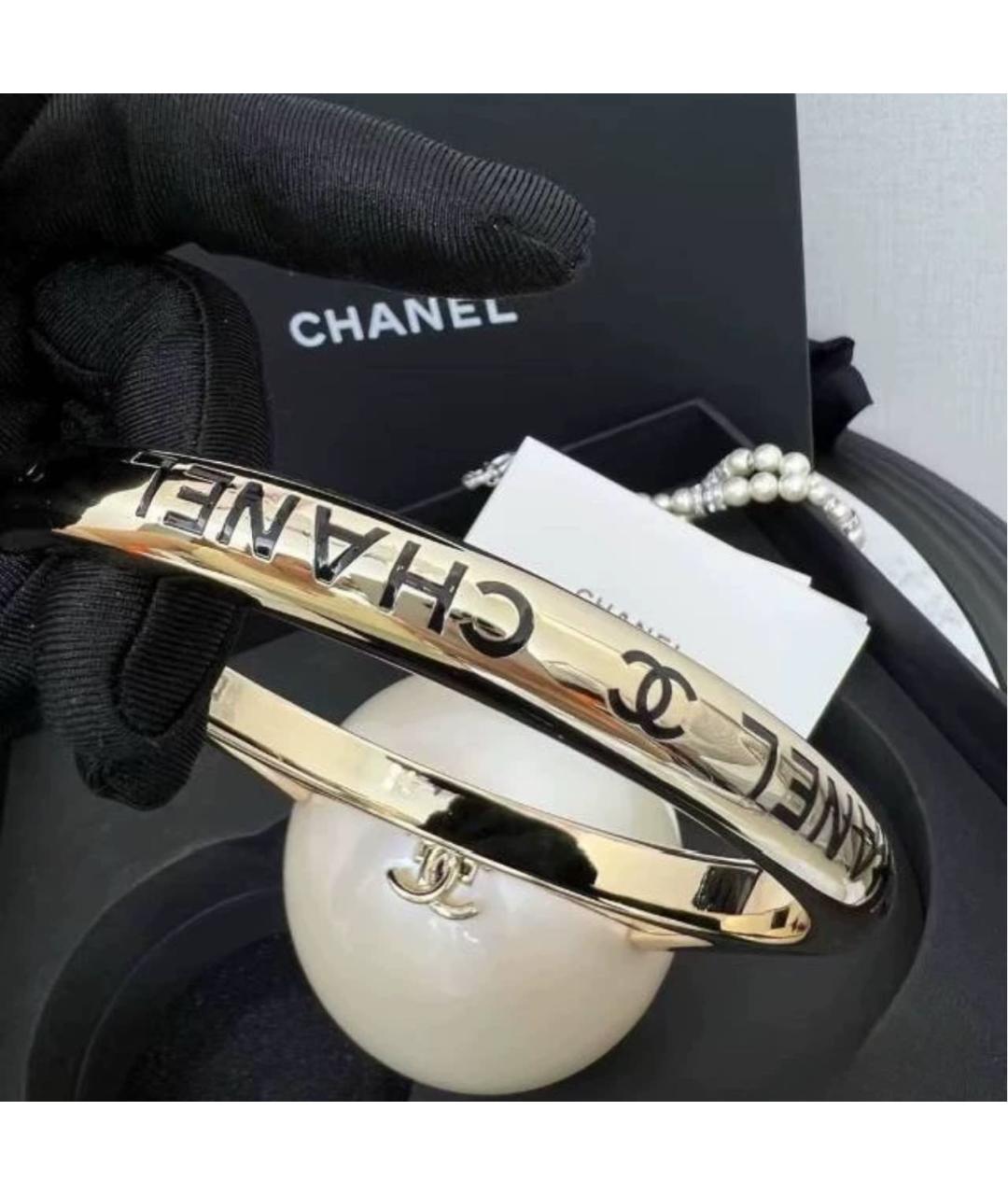 CHANEL Золотой браслет, фото 4