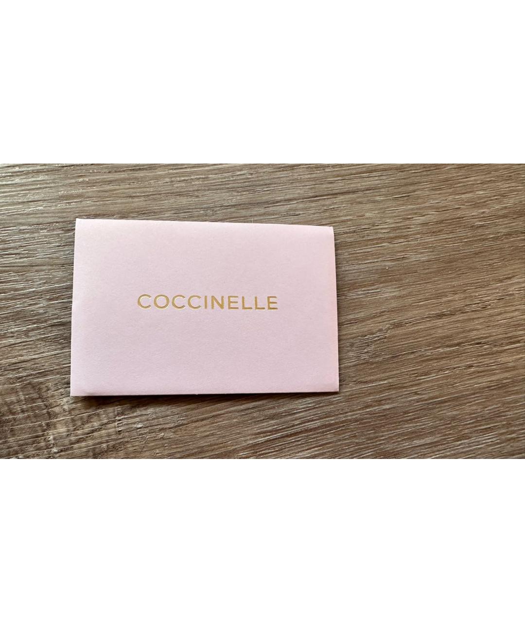 COCCINELLE Темно-синяя кожаная сумка через плечо, фото 4
