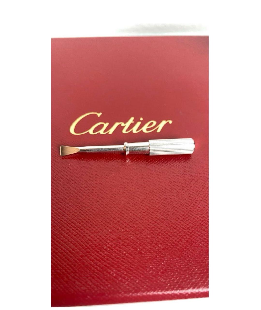 CARTIER Белый браслет из белого золота, фото 4