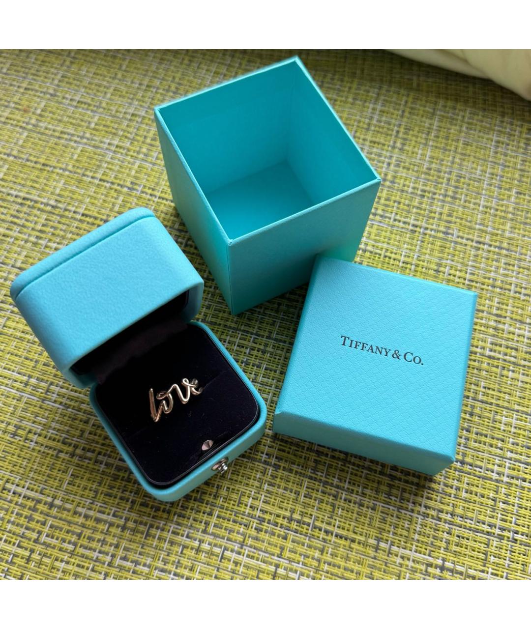 TIFFANY&CO Золотое кольцо из желтого золота, фото 2