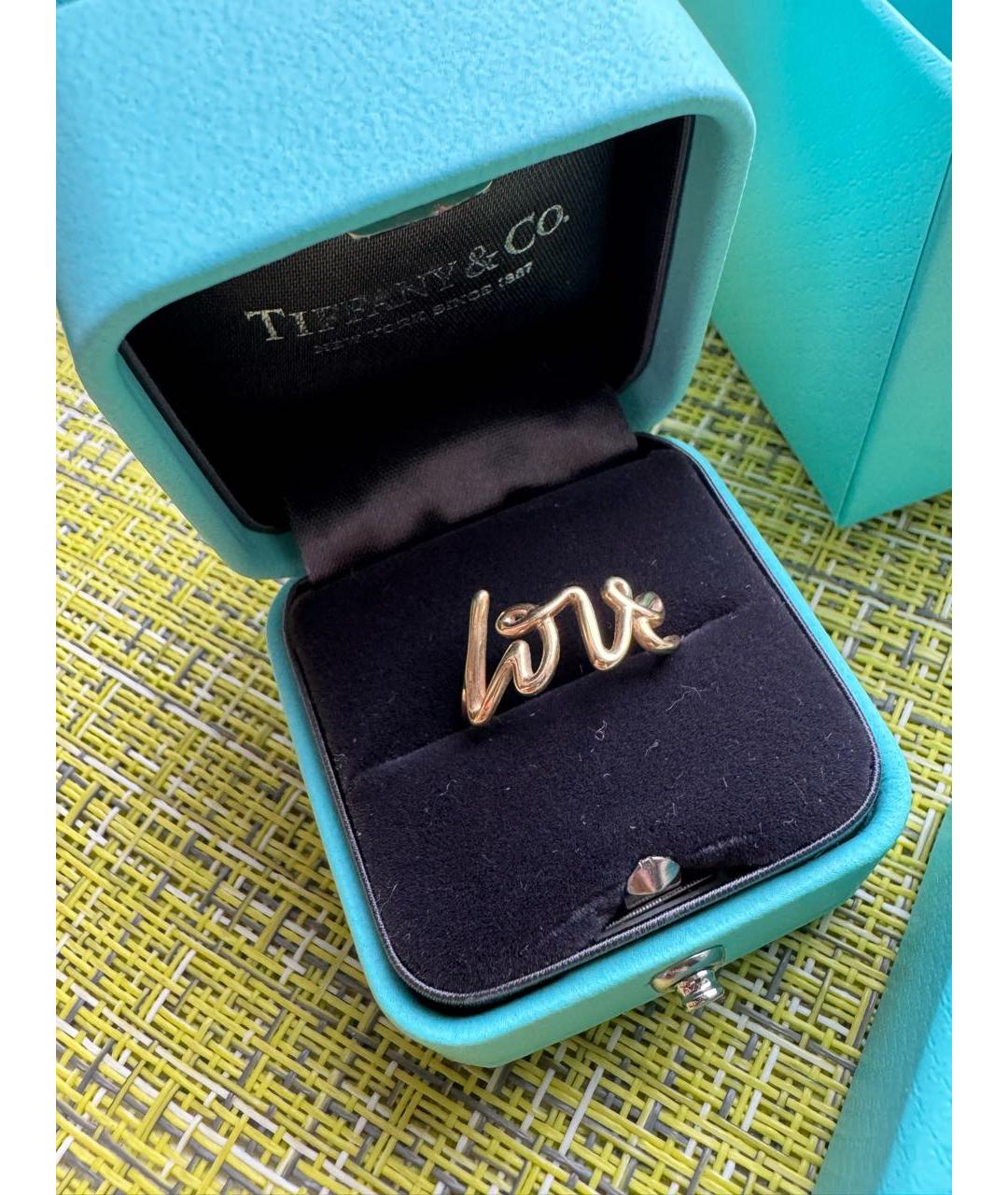 TIFFANY&CO Золотое кольцо из желтого золота, фото 7