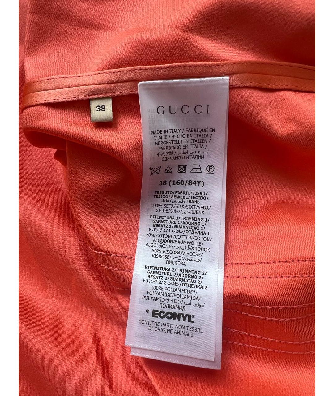 GUCCI Шелковая блузы, фото 7