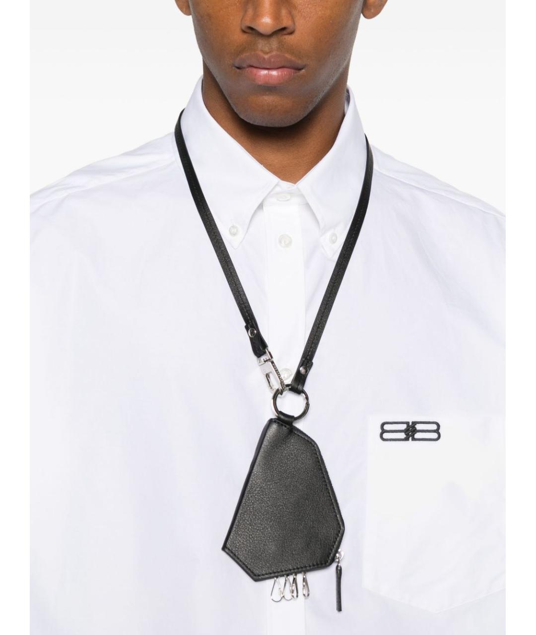 BALENCIAGA Белая хлопковая кэжуал рубашка, фото 3