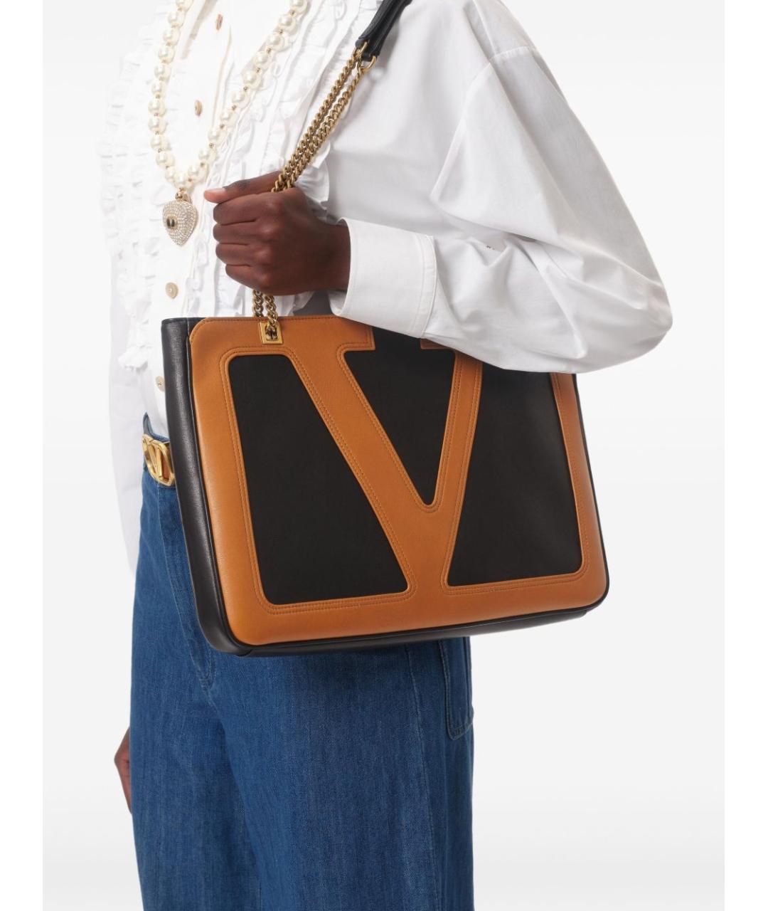 VALENTINO Мульти кожаная сумка тоут, фото 6
