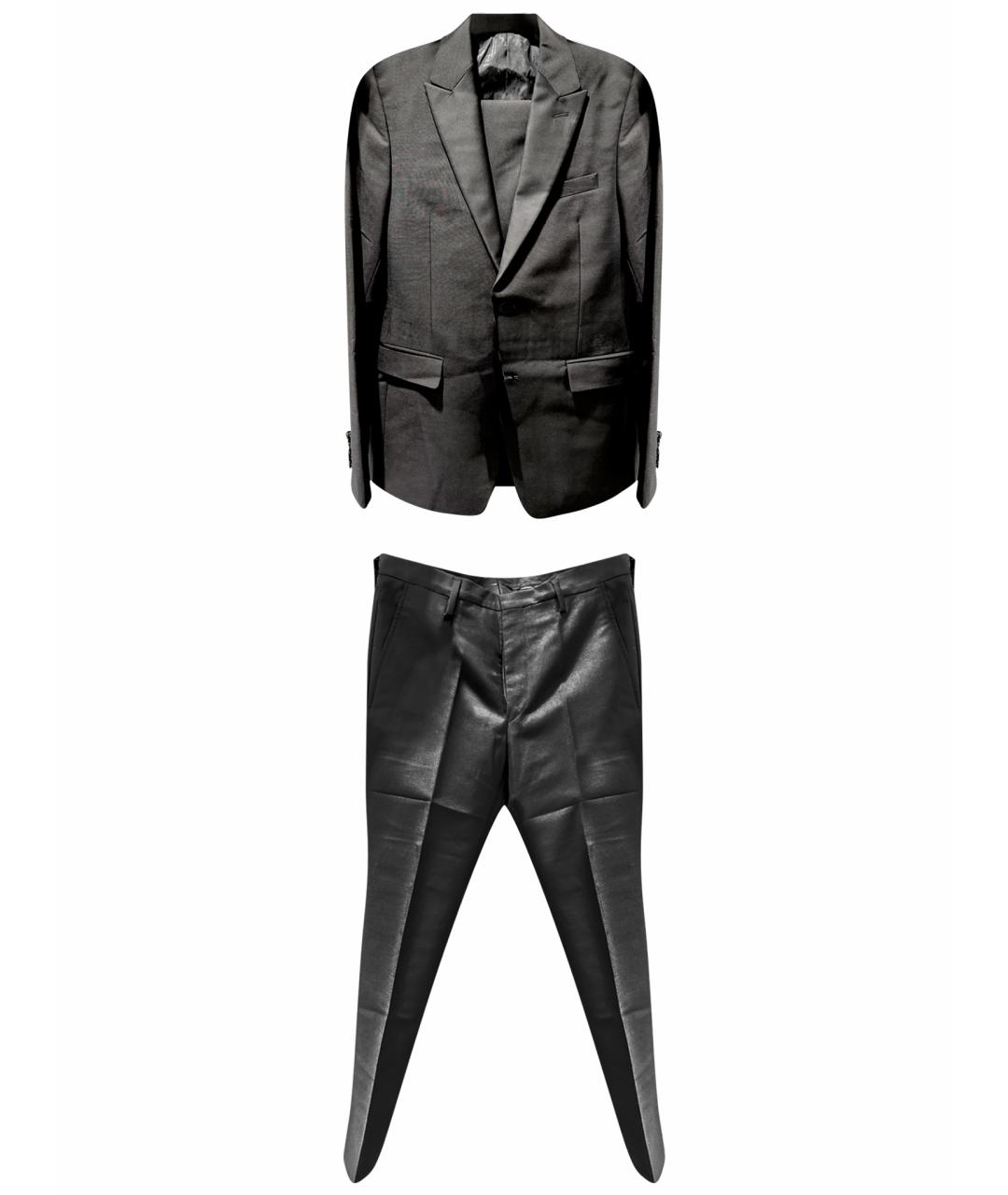 KENZO Черный классический костюм, фото 1