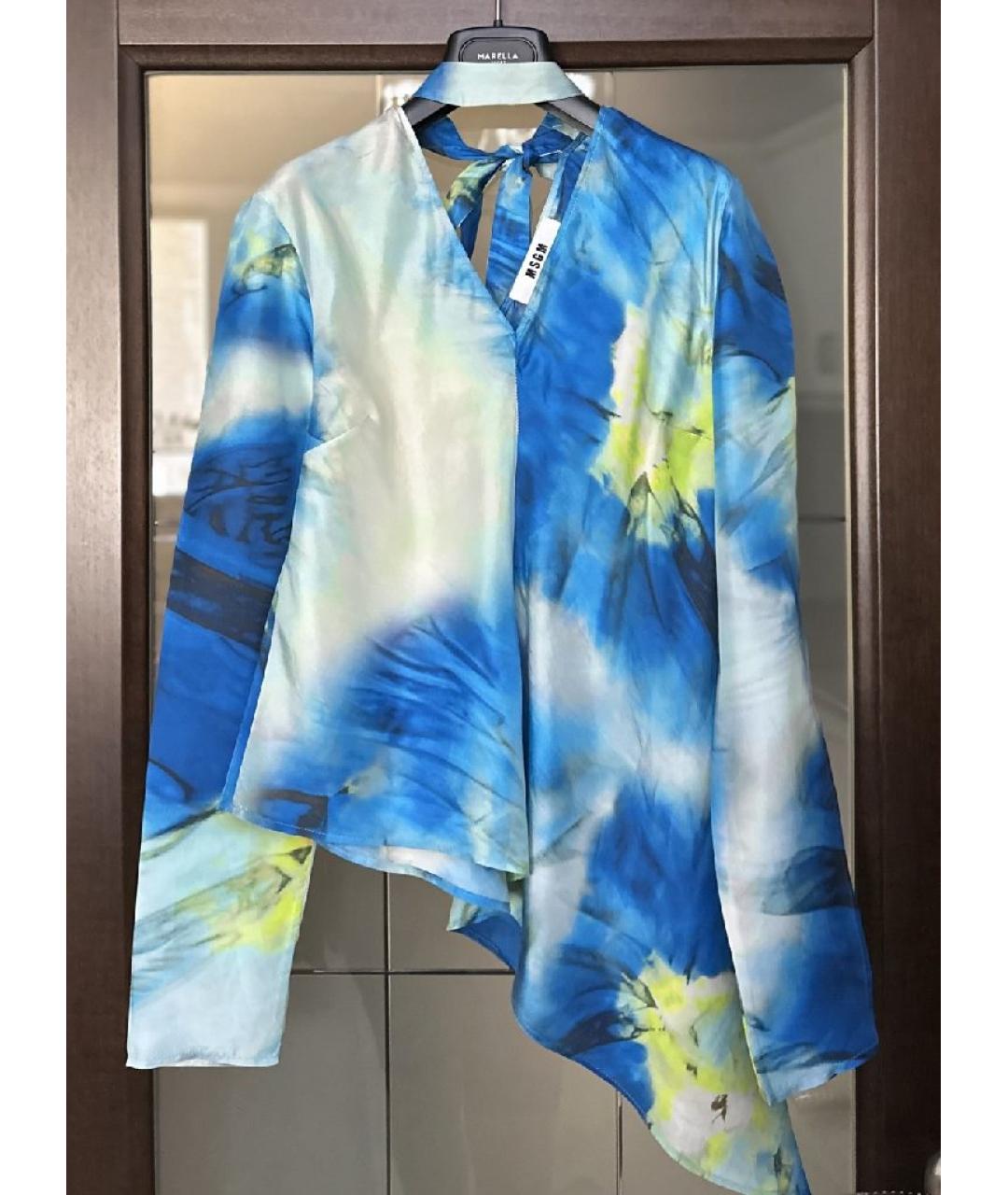 MSGM Шелковая блузы, фото 5