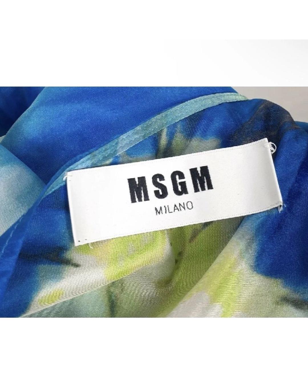 MSGM Шелковая блузы, фото 4