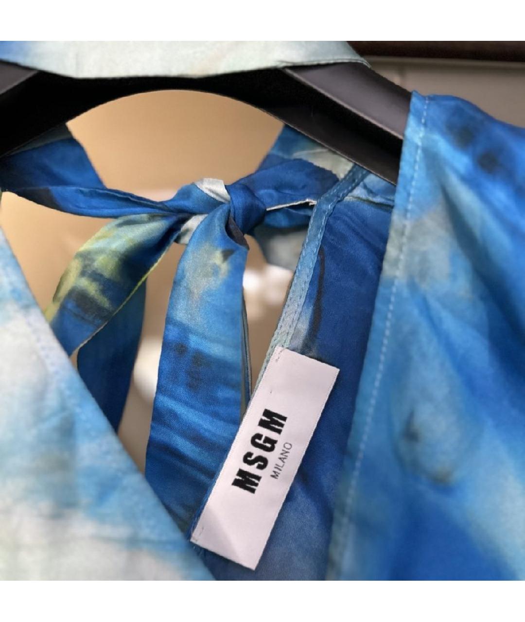 MSGM Шелковая блузы, фото 6