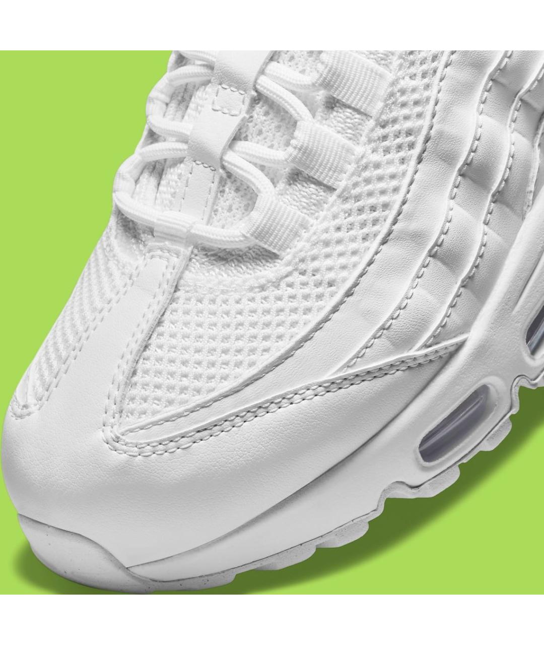 NIKE Белые кожаные кроссовки, фото 7