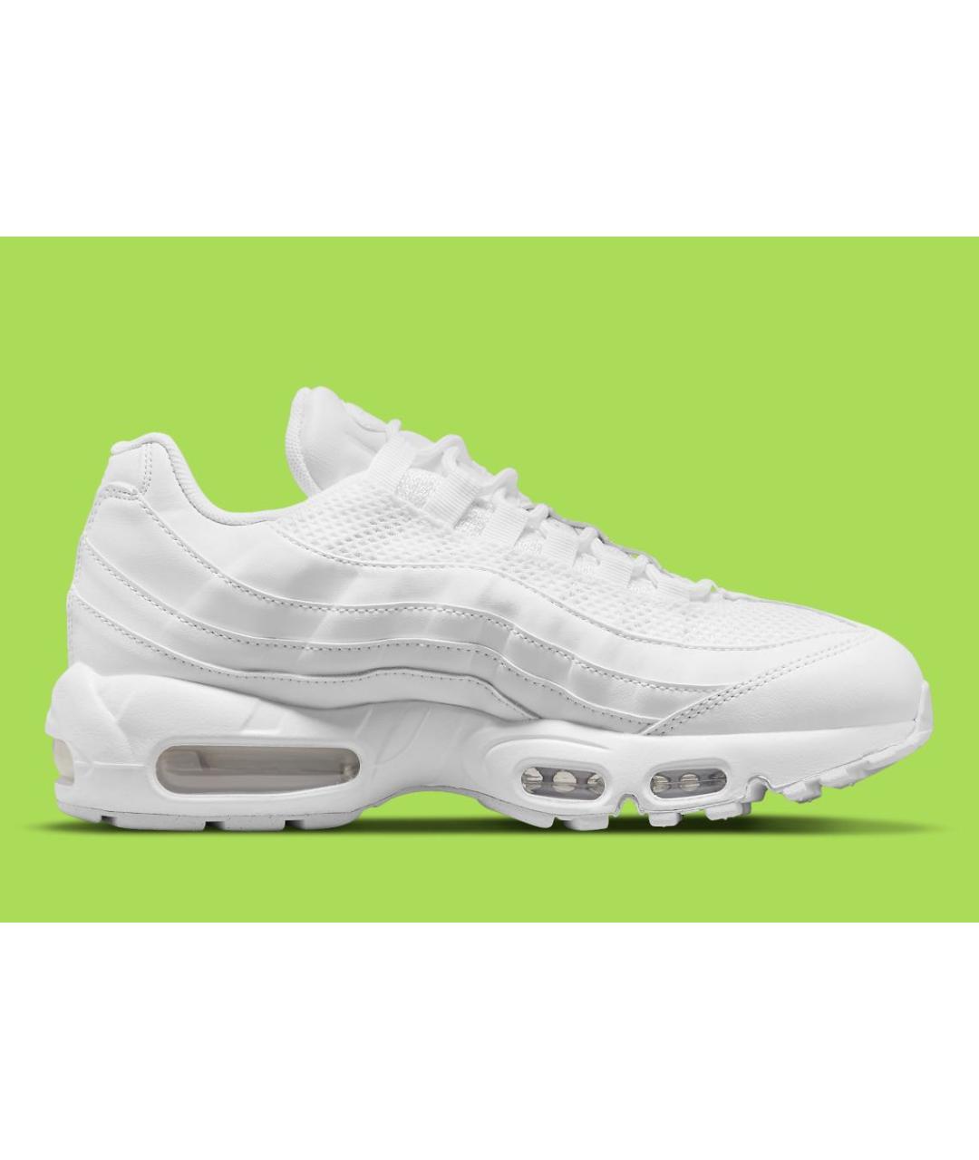 NIKE Белые кожаные кроссовки, фото 9