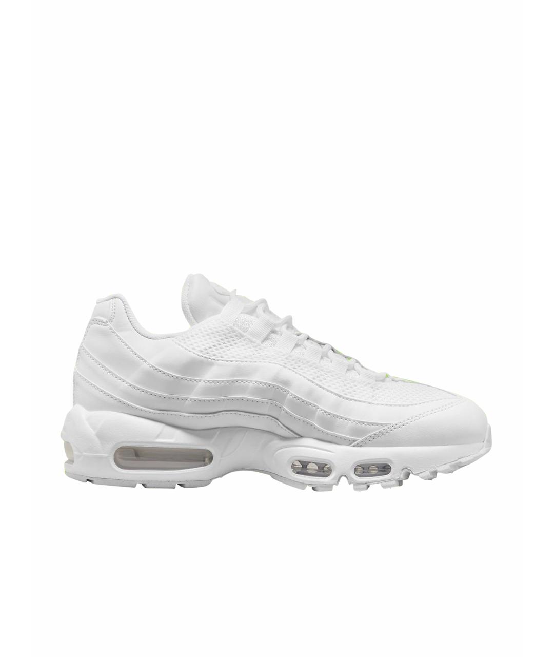 NIKE Белые кожаные кроссовки, фото 1