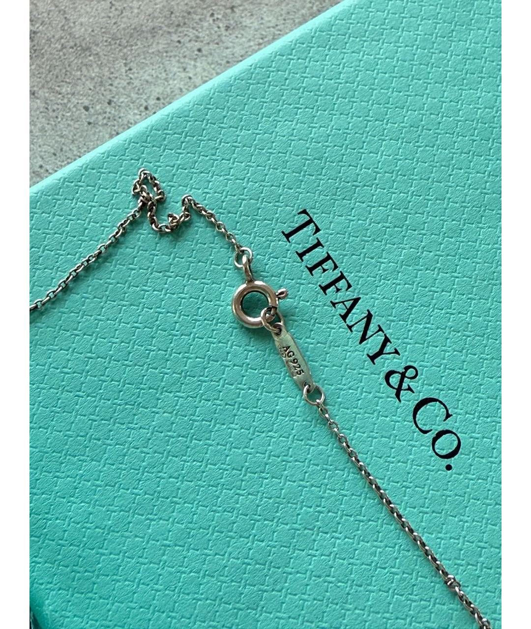 TIFFANY&CO Бирюзовая серебряная подвеска, фото 4