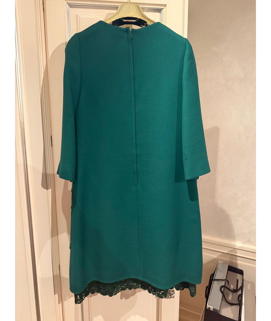 DOLCE&GABBANA Зеленые повседневное платье, фото 3