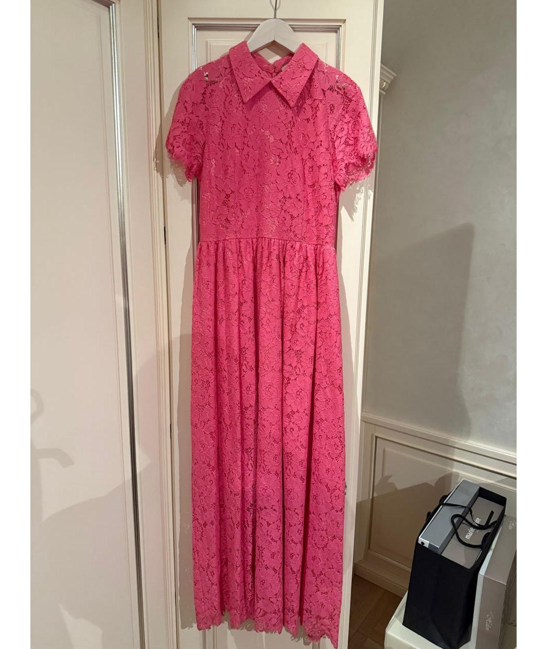 VALENTINO Розовое повседневное платье, фото 4