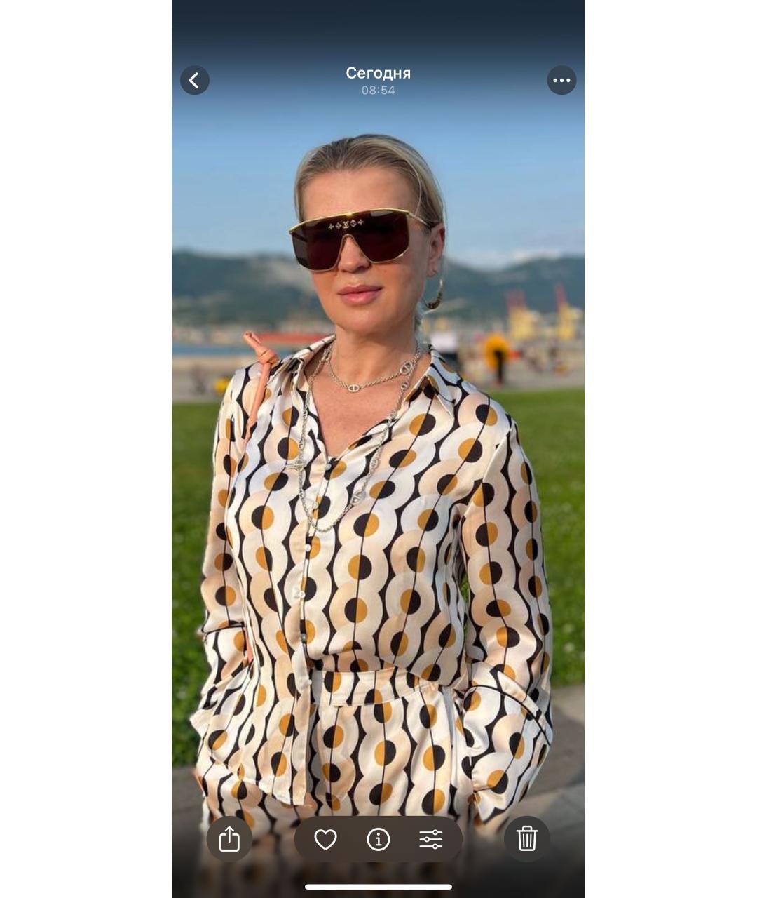 'S MAX MARA Черная кожаная юбка мини, фото 4