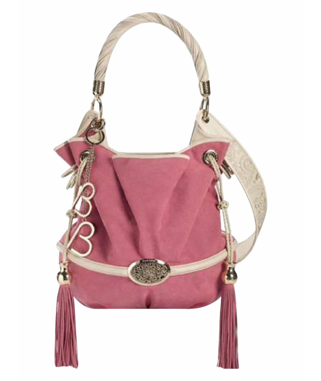 LANCEL Розовая сумка тоут из искусственной кожи, фото 1