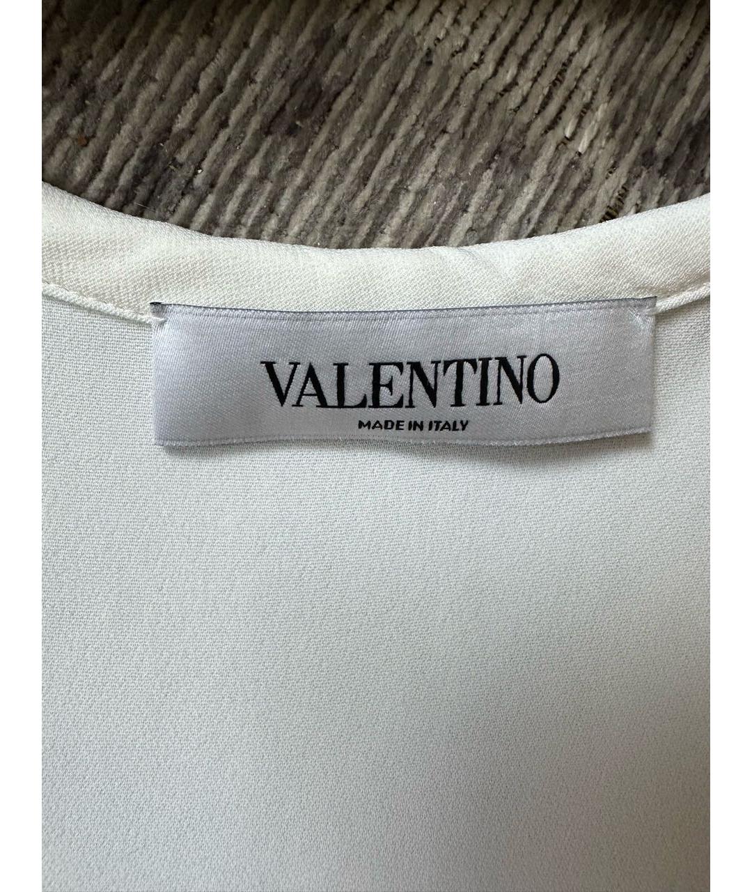 VALENTINO Белая майка, фото 3