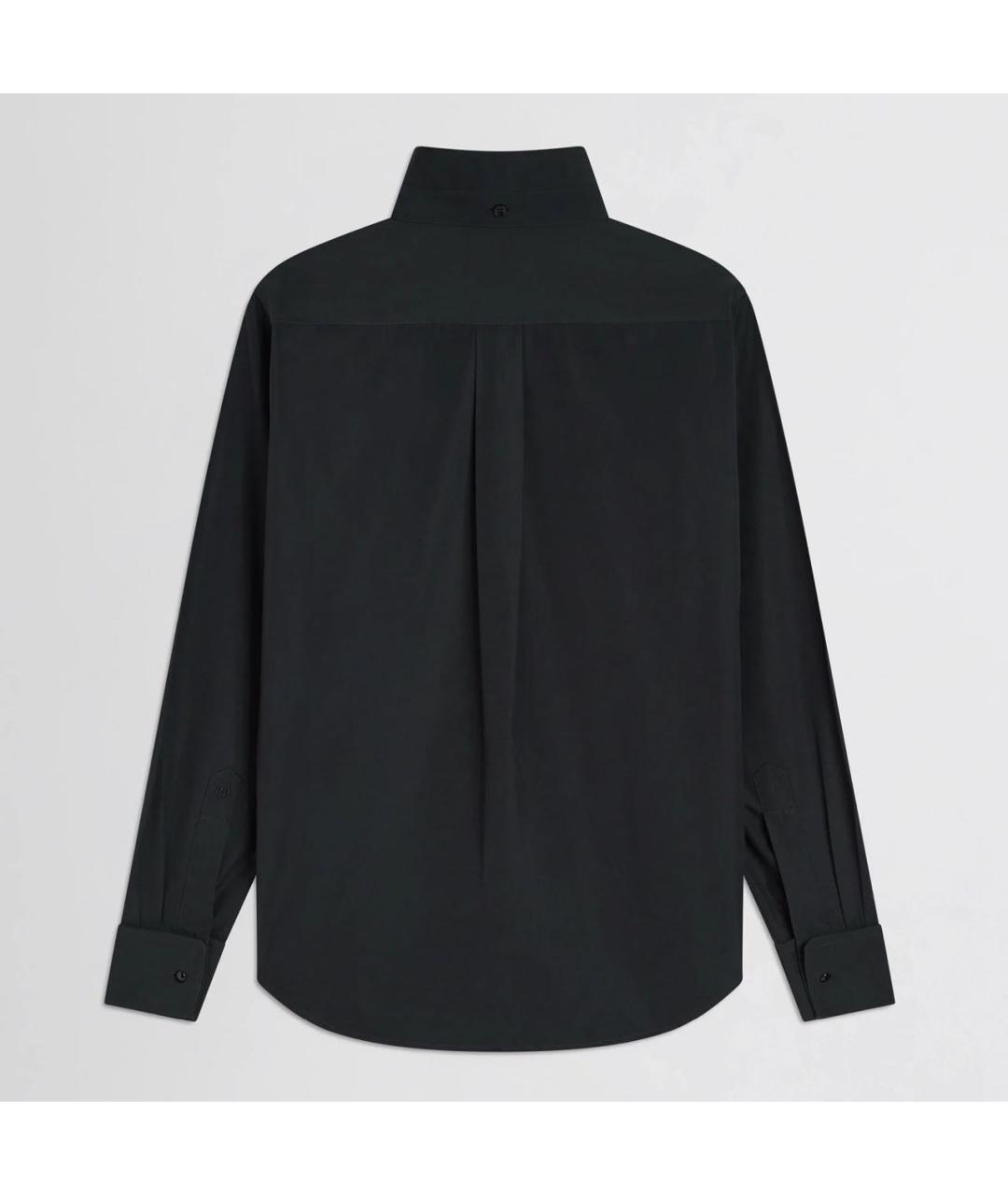 PHOEBE PHILO Черная хлопковая рубашка, фото 2