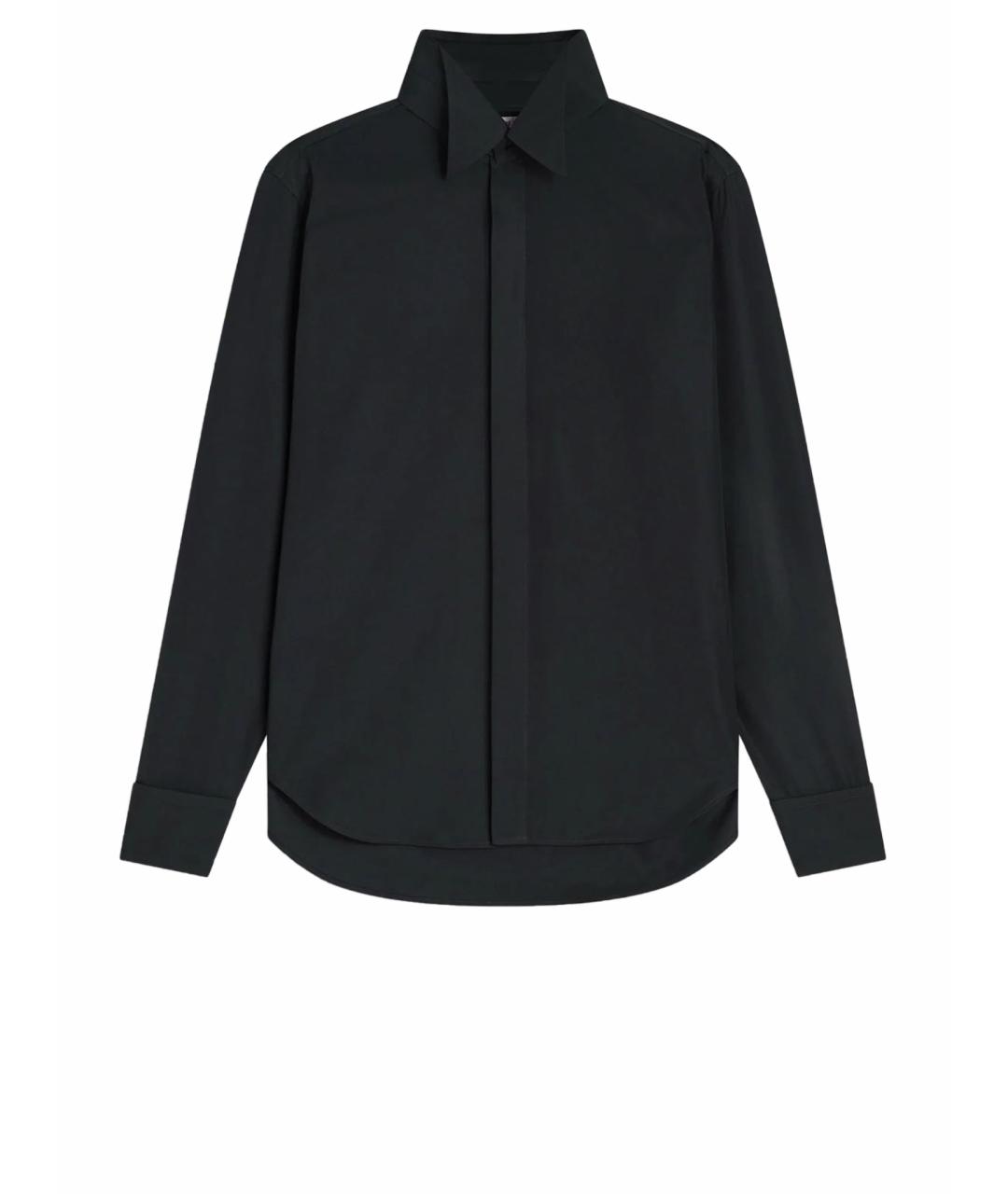 PHOEBE PHILO Черная хлопковая рубашка, фото 1