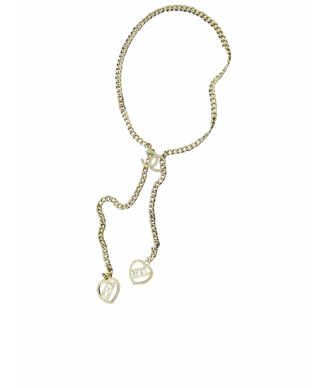CHANEL Золотое колье, фото 1