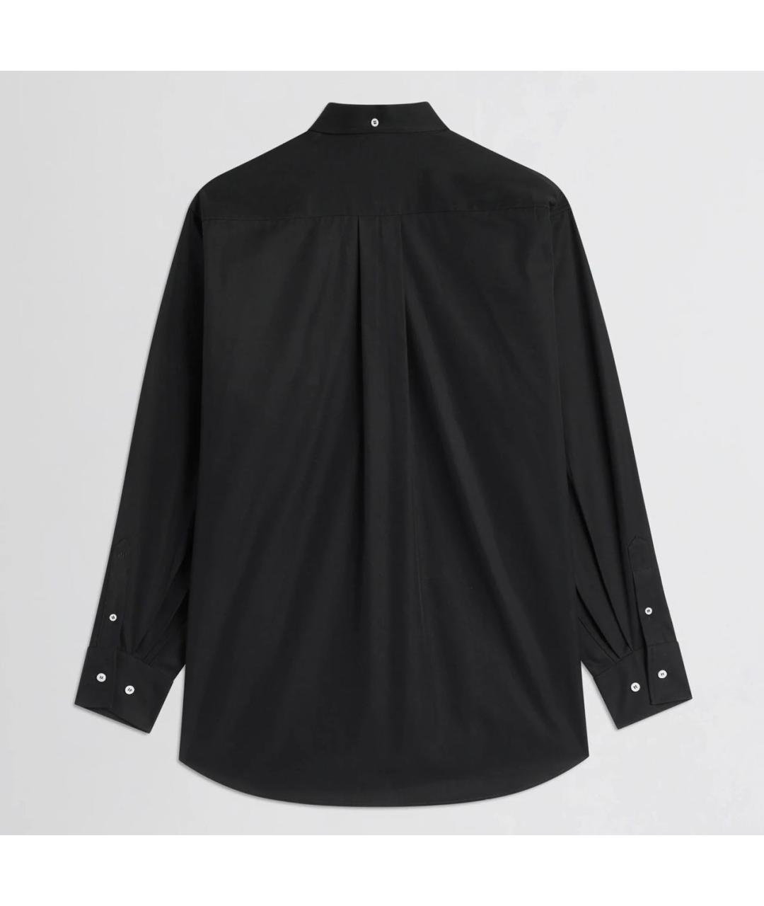 PHOEBE PHILO Черная хлопковая рубашка, фото 2