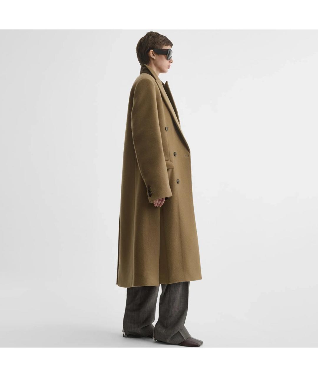 PHOEBE PHILO Коричневое кашемировое пальто, фото 6