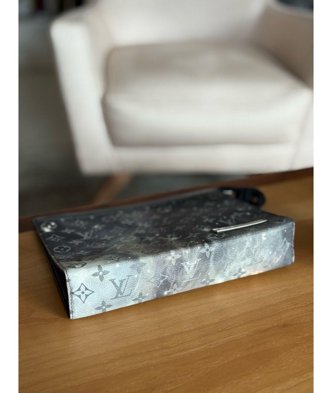 LOUIS VUITTON Антрацитовая папка для документов, фото 6
