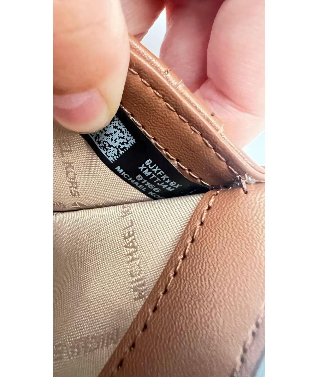 MICHAEL KORS Коричневый кошелек, фото 3