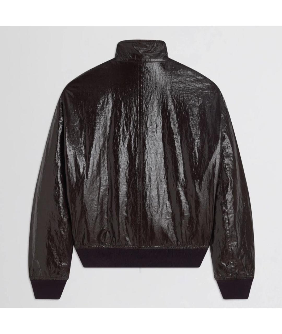 PHOEBE PHILO Бордовая льняная куртка, фото 2