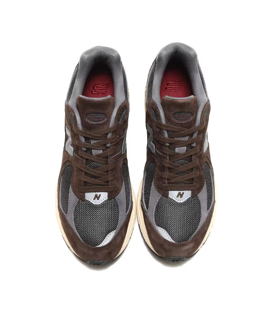 NEW BALANCE Коричневые низкие кроссовки / кеды, фото 2