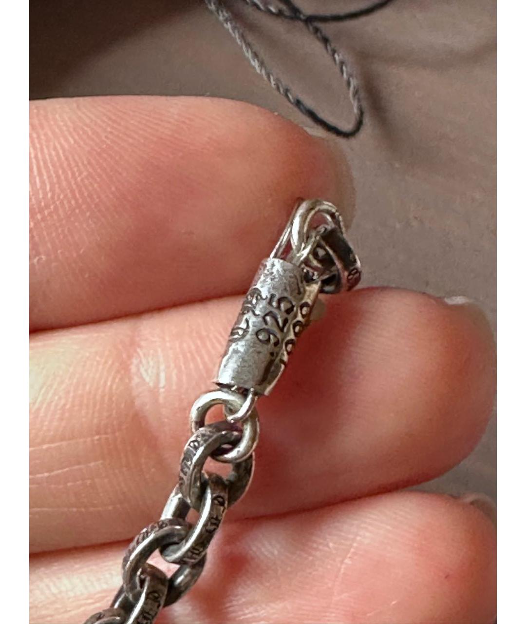 CHROME HEARTS Серебрянный серебряный браслет, фото 2
