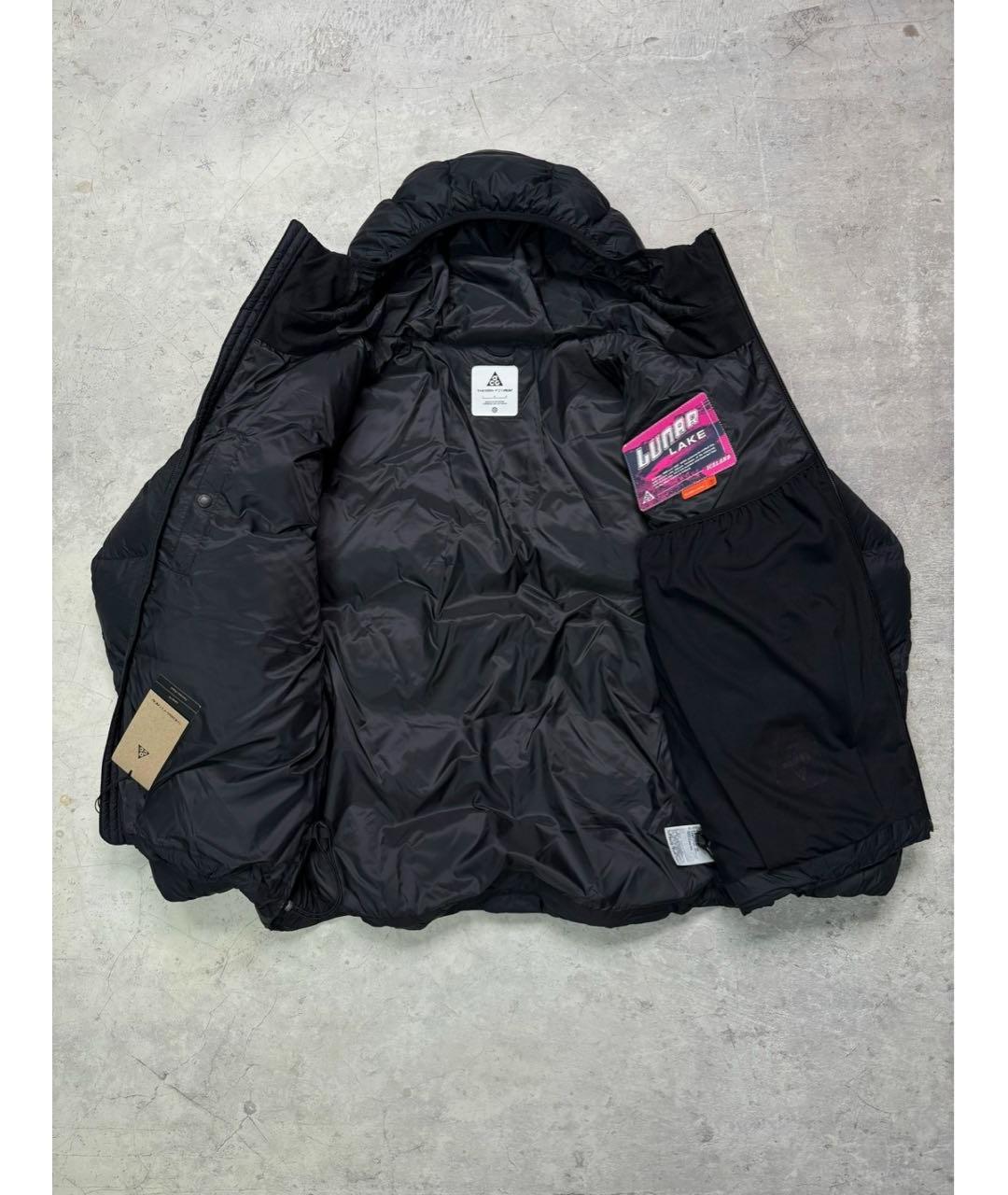 NIKE ACG Черный полиэстеровый пуховик, фото 3