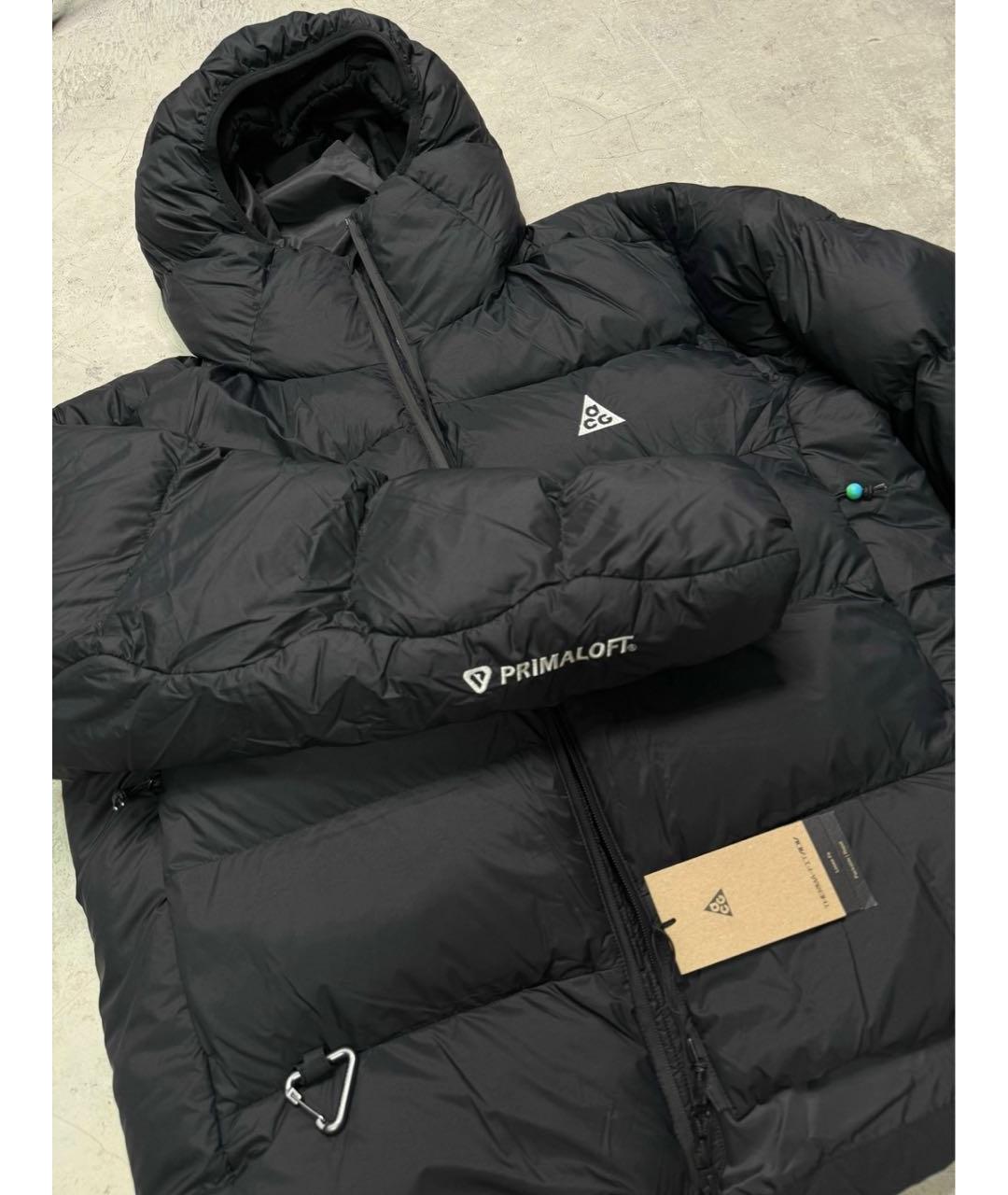 NIKE ACG Черный полиэстеровый пуховик, фото 4