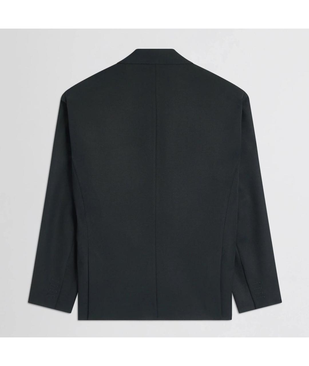 PHOEBE PHILO Черный шерстяной жакет/пиджак, фото 2