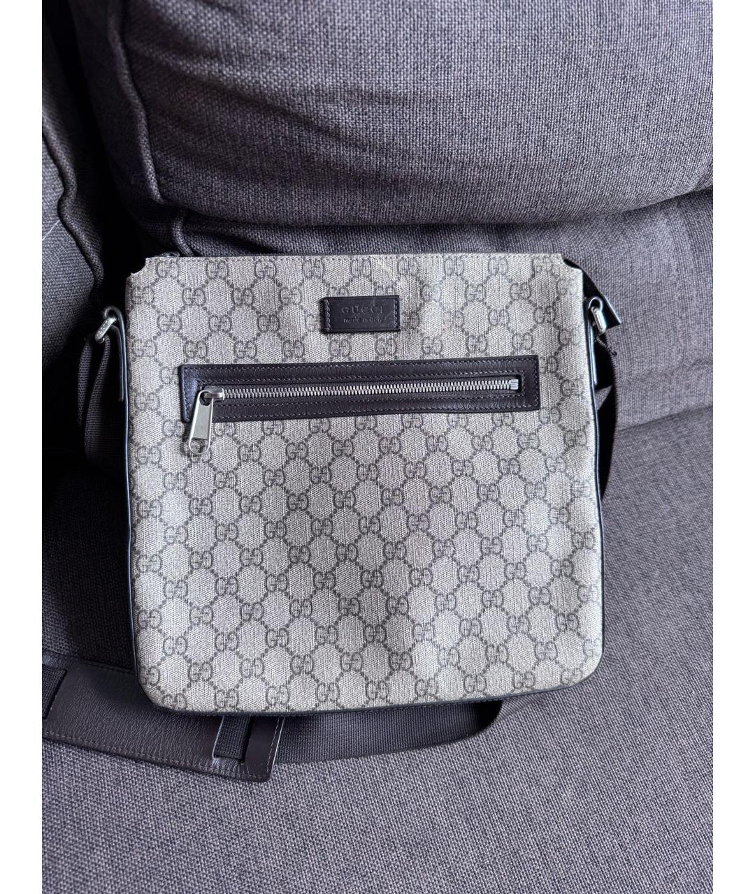 GUCCI Бежевая сумка на плечо, фото 9