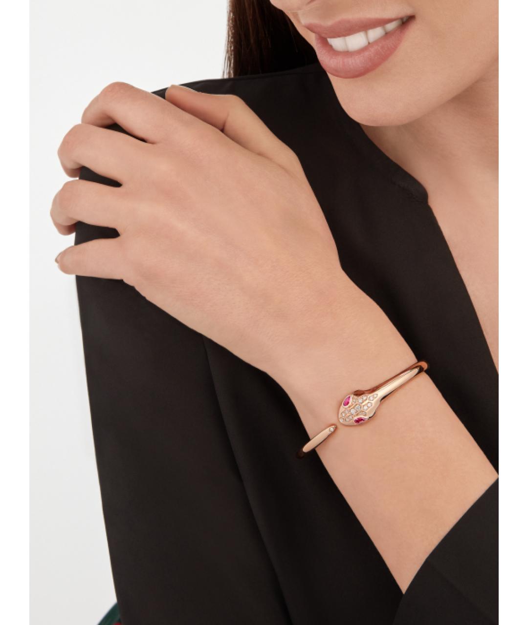 BVLGARI Золотой браслет из розового золота, фото 3