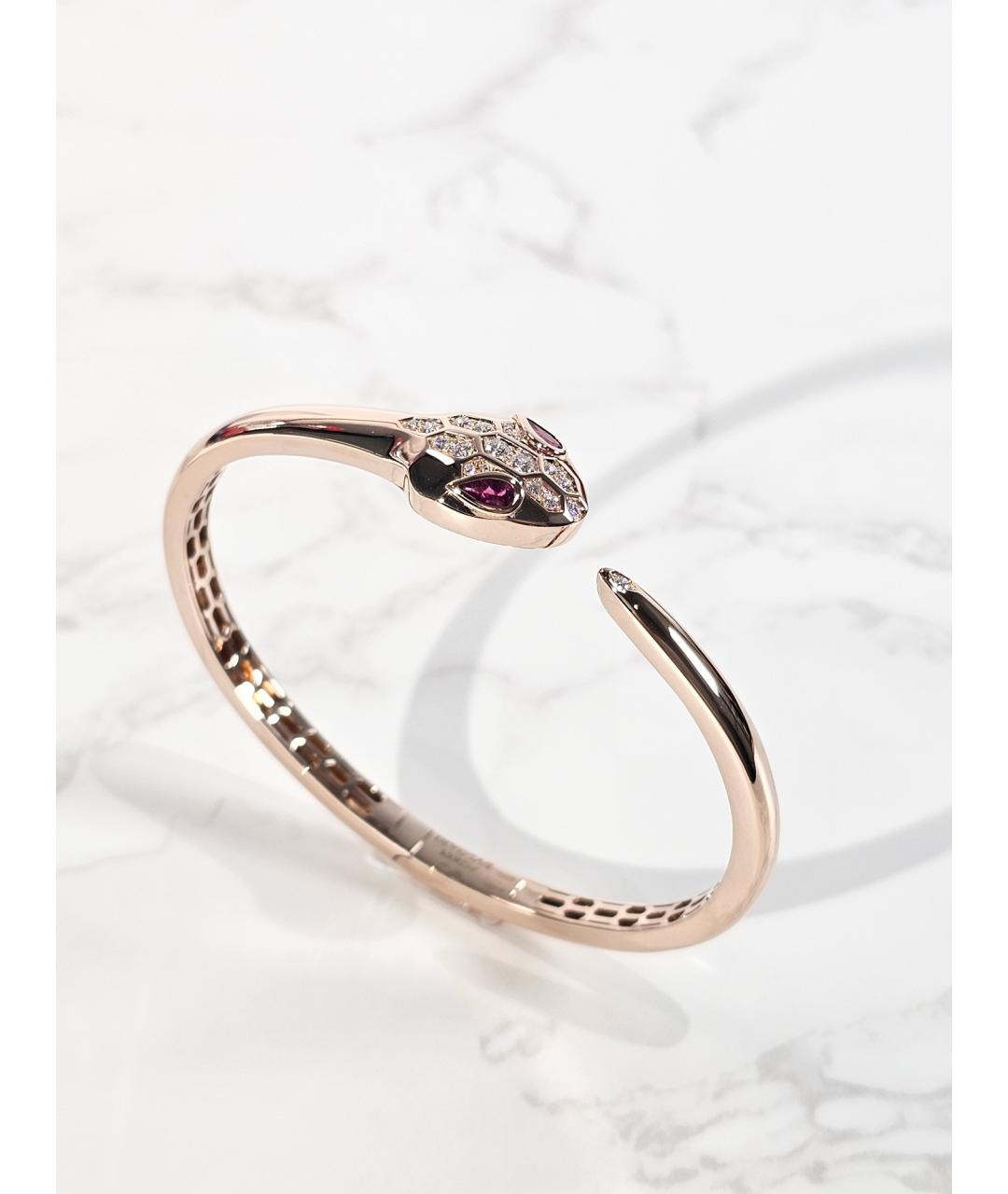 BVLGARI Золотой браслет из розового золота, фото 2