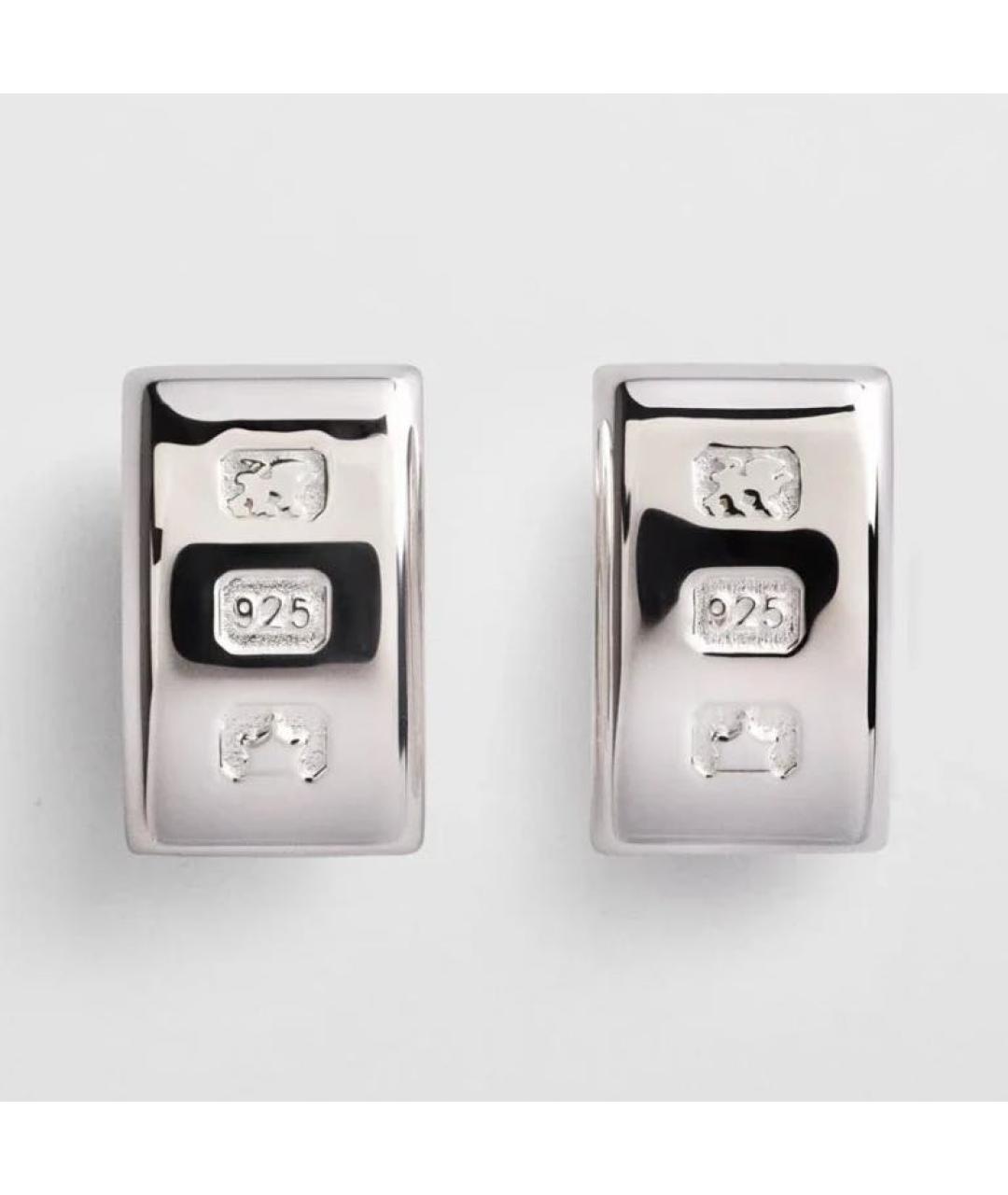 PHOEBE PHILO Серебряные серебряные серьги, фото 4