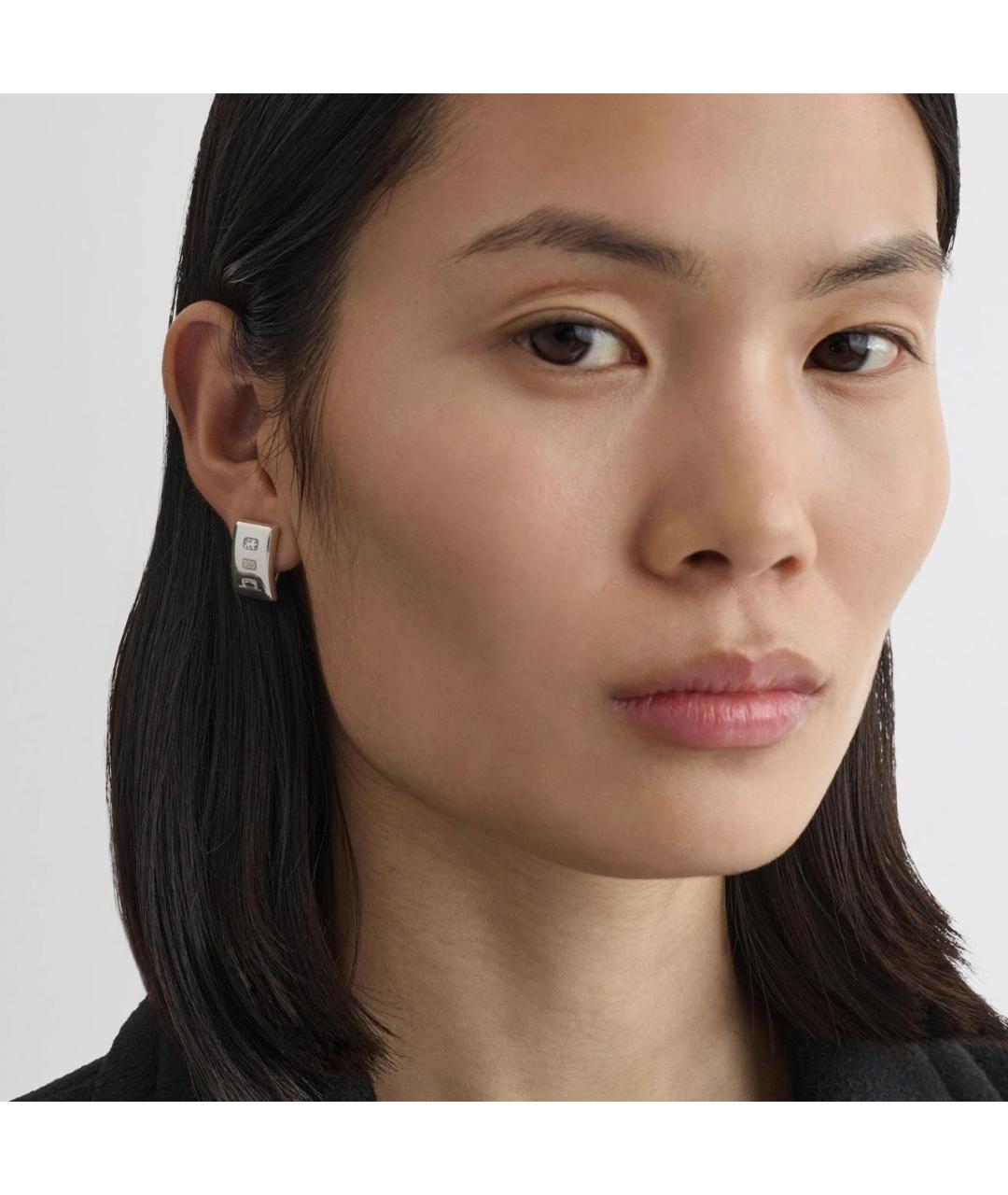 PHOEBE PHILO Серебряные серебряные серьги, фото 2